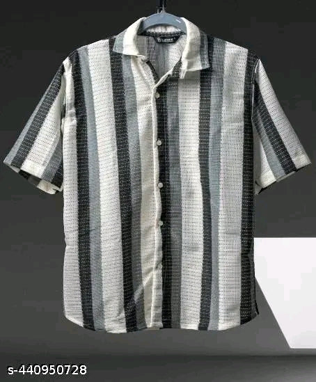 Men’s Classic Half-Sleeve Shirt | Elegant Casual Wear for Daily Use
