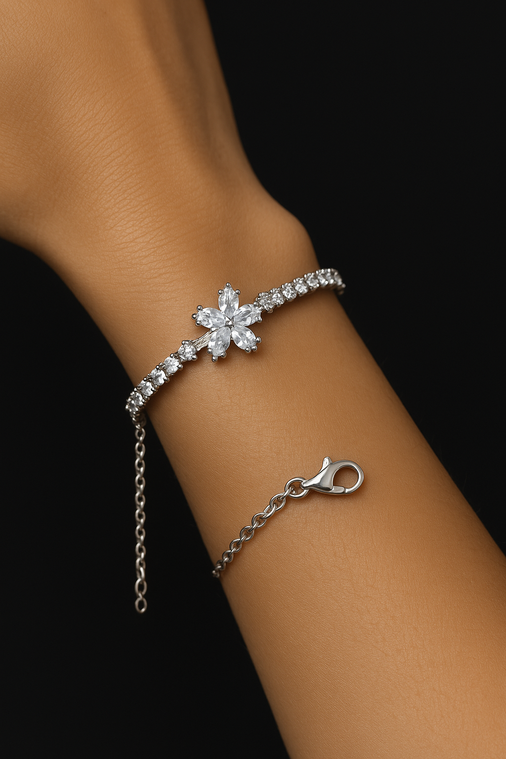 Premium Women’s Jhumka Gift Set (9 Items) | Designer Earrings, Bracelet & 18K Gold Plated Chain