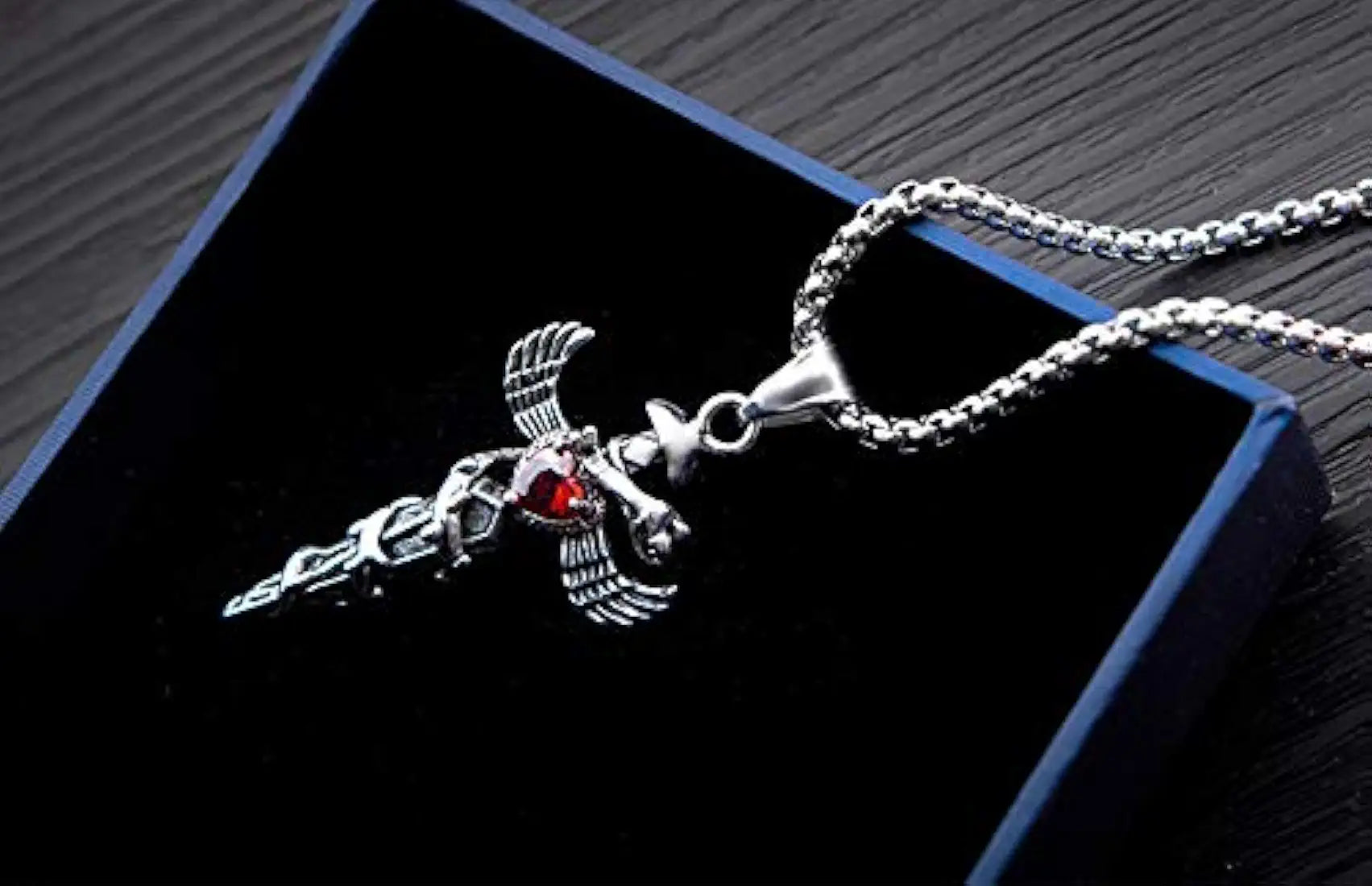 Villain necklace design for man💀